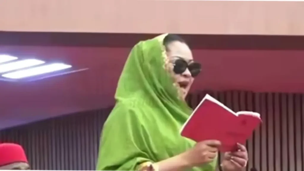Face-Off Erupts At National Assembly As Senator Natasha Clashes With Godswill Akpabio Again Ntatasha